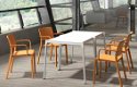 Kunststof design stoel Tra in diverse kleuren. - 3 - Thumbnail