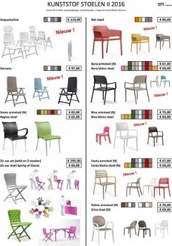 Diverse betaalbare kunststof stoelen, ieder budget - 7