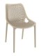 Nieuw kunststof stoel Air zonder arm, stoer design - 7 - Thumbnail