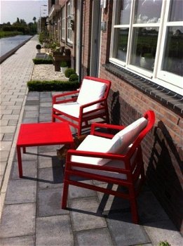 NEW kunststof fauteuil Arie inclusief 2 acryl kussens - 8