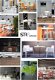 Diverse (bistro) tafels van kunststof, hout, aluminium. - 8 - Thumbnail