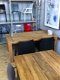 Recycled teak tafel, kolompoten, FSC - 1 - Thumbnail