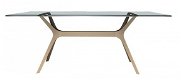 Design tafel Vela met compact of glazen blad - 4 - Thumbnail