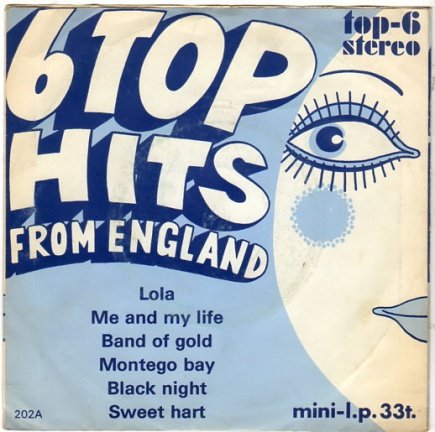 5 x 6 Tophits From England - Afbeelding 2