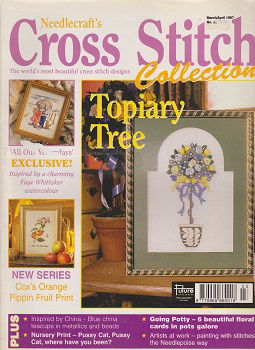 Cross Stitch Colection March/April 1997 Topary Tree - 1