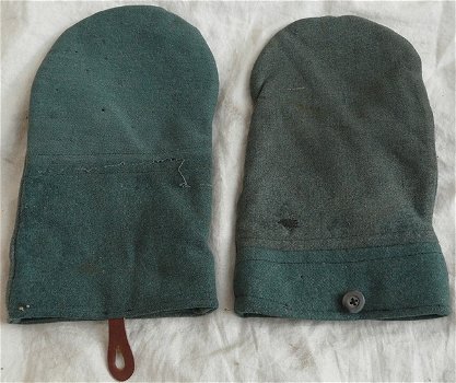 Handschoenen / Handschuhe, Schutz / Tuchhandschuhe, Wehrmacht / Heer, jaren'40. - 3
