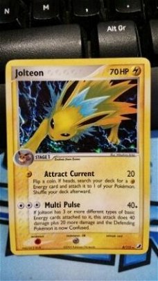 Jolteon  8/115  Holo Ex Unseen Forces