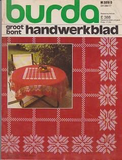 Burda Groot bont Handwerkblad E 388 - 1