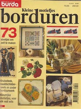 Burda Special Kleine motiefjes borduren E 381 GERESERVEERD - 1