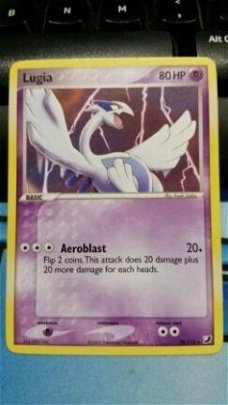 Lugia  29/115  Rare Ex Unseen Forces