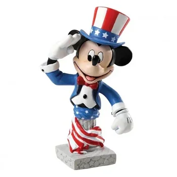 Patriotic Mickey Mouse Disney Grand Jester Studios Bust - 1