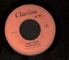 The North Sea Quartet -Soundpush Jazz 1961 - EP Frans Mijts/Clarion-Vinyl EP Sugar Drops ea