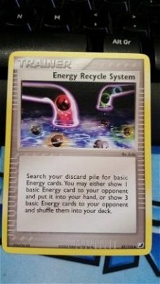 Energy Recycle System  81/115  Ex Unseen Forces