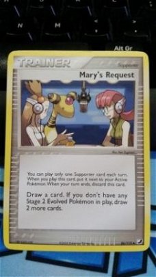 Mary's Request  86/115  Ex Unseen Forces