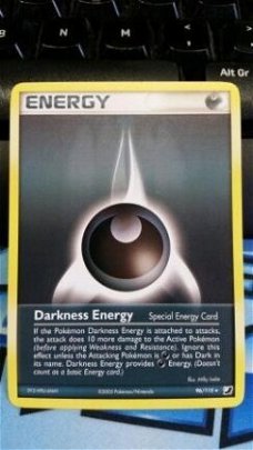 Darkness Energy (Special)  96/115  Rare  Ex Unseen Forces