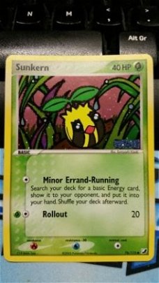 Sunkern  76/115  (reverse) Ex Unseen Forces