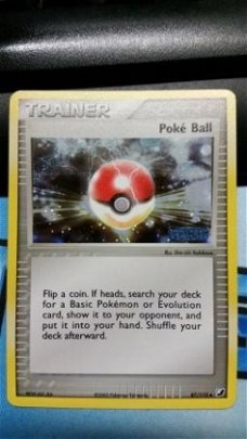 Poke Ball  87/115 (reverse) Ex Unseen Forces