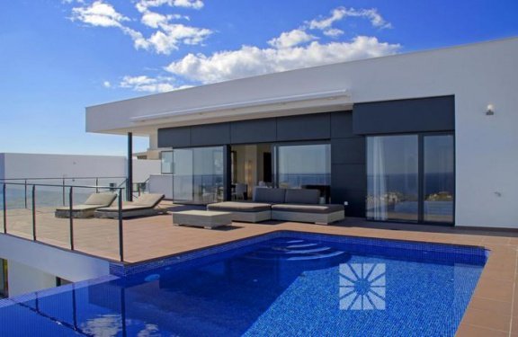 Luxe villa`s met zeezicht Moraira Costa Blanca - nr. 1