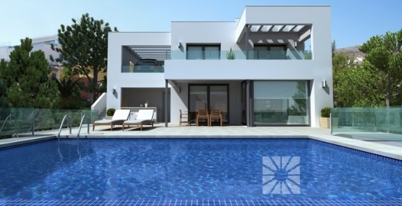Moderne zeezicht villa`s Costa Blanca te koop - 2