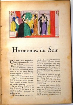 Tres Parisien 1921-22 TWEE stuks Art Deco Mode Pochoir ill. - 4