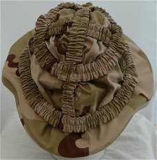 Helm Overtrek, M95, Desert Camouflage, Koninklijke Landmacht, maat: L, jaren'90.(Nr.3)