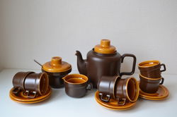 Huizen Holland Driehoek servies.