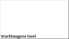 Vrachtwagens Geel - 1