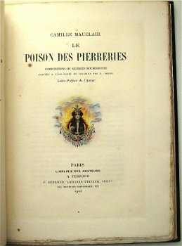 Le Poison des Pierreries 1903 Art Nouveau band Rene Kieffer - 7