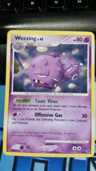 Weezing 31/106 Rare Diamond & Pearl Great Encounters - 1