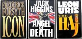 [Thrillers] Forsyth, Higgins, Uris Icon, Angel of Death, The Haj - 0 - Thumbnail