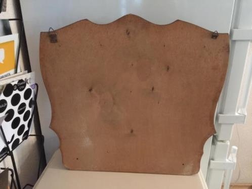 Brocante, vintage halspiegel met kammenbakje - Afbeelding 6