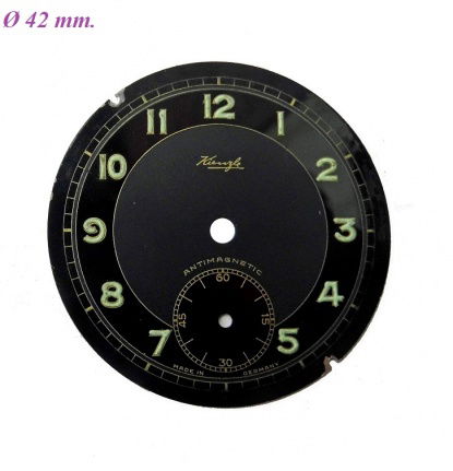 === Kienzle zakhorloge wijzerplaatje = 30812 - nr. 1