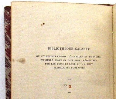 Le Rendez-vous de Madame Élisabeth 1875 #2/100 Curiosa - 5