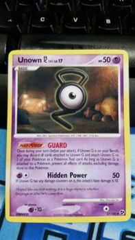 Unown G 57/106 Diamond & Pearl Great Encounters - 1