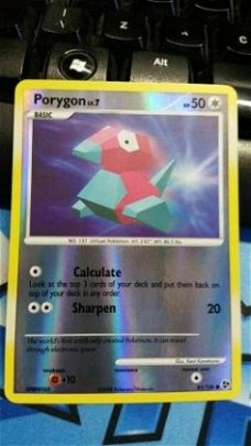 Porygon  81/106 (reverse) Diamond & Pearl Great Encounters