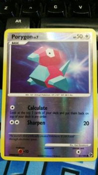 Porygon 81/106 (reverse) Diamond & Pearl Great Encounters gebruikt nr1 - 1