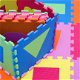 Foam puzzel matten geometrische wiskundige vormen - 4 - Thumbnail