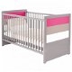 Babybox babybed kinderbed roze 2 in 1 meegroeibed - 4 - Thumbnail