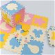 Foam puzzel matten pastel kleuren - 7 - Thumbnail