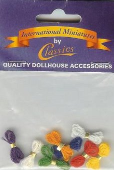Miniatuur Dollhouse accessories Strikjes