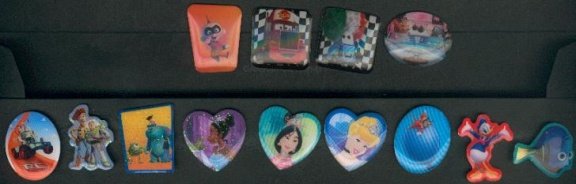 Disney Pixar Carrefour pin's x 81 - 1
