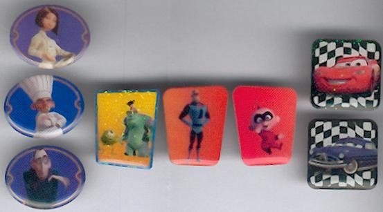 Disney Pixar Carrefour pin's x 81 - 2