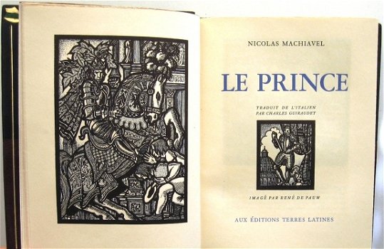 Machiavelli 1944 Le Prince - Machiavel #293/1500 - Binding - 6