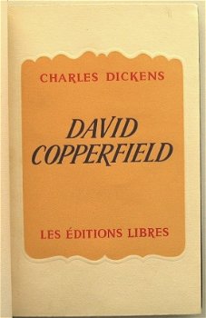 Dickens 1945 David Copperfield (Frans) #542/650 - Binding - 3