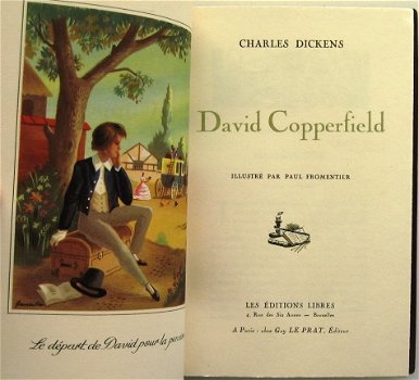 Dickens 1945 David Copperfield (Frans) #542/650 - Binding - 4