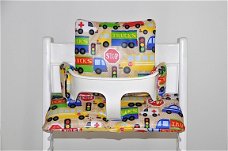 tripp trapp kussen gecoat ' Cars Traffic'