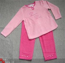 Feetje Badstof pyjama Roze/Fuchsia  maat 92 of maat 98