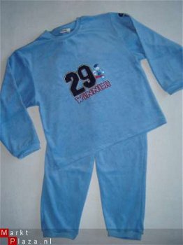 NIEUW Badstof PYJAMA Winner 29 maat 92 - 1