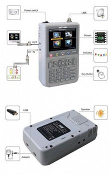 Satlink HD Satelliet meter WS-6926 HD - 3