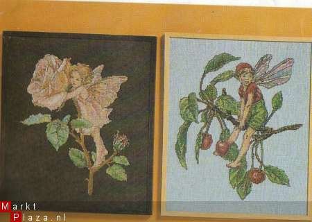 3 Vintage pakketten Bloemenkinderen/Fairies van C.M. Barker - 1